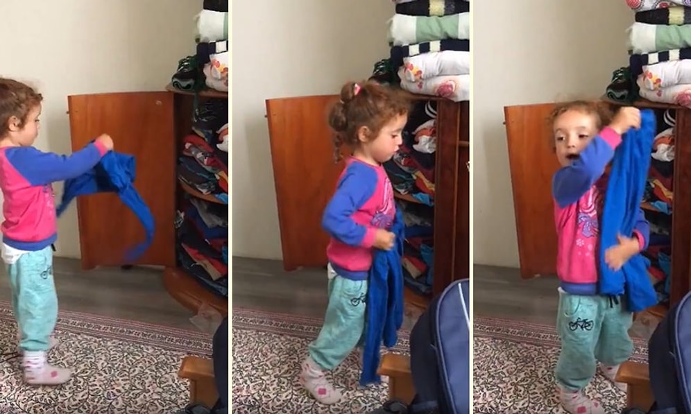 Büyümüş de Küçülmüş Ufaklıktan Güldüren Sözler: 'Habulari Katlamaysuz da Bağa mi İş Ediysuz'