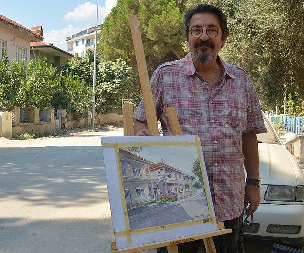 'Bu çalışmalarımın Sarayköy halkına armağan edilmesini istiyorum'