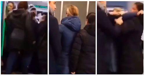 Göz Nazaran Göre Cinayet Teşebbüsü: Tartıştığı Bayanı Metronun Altına İtmeye Çalışan Psikopat!