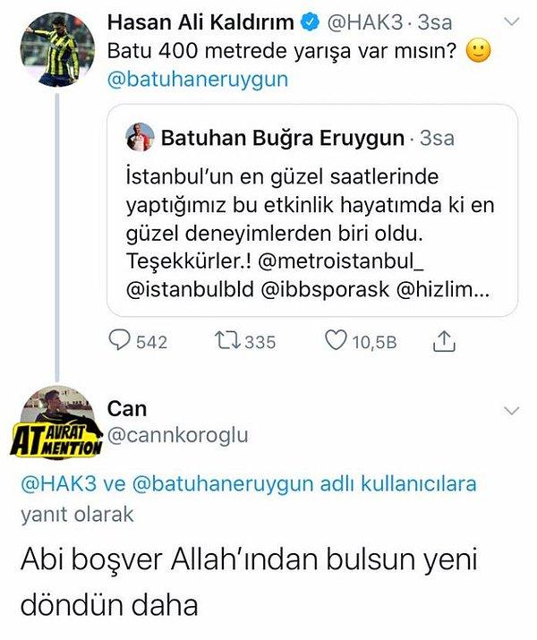 13. Fenerbahçeliler Hasan Ali'yi  ikna etmeye çalışıyor...