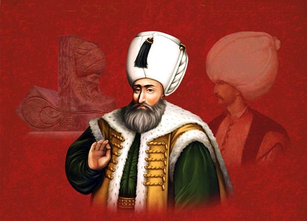 1520 - Kanuni Sultan Süleyman 10. Osmanlı Padişahı olarak tahta çıktı.