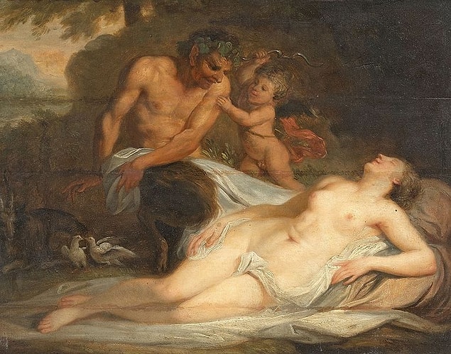 Antiope'nin ormanlık bir alanda dolaşmaya çıktığı bir gün, Zeus fırsatın ayağına geldiğini düşünerek hamlesini yapar.