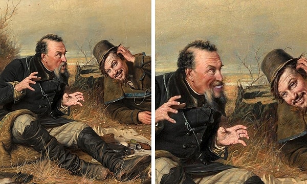 6. «Охотники на привале», Василий Перов, 1871 год