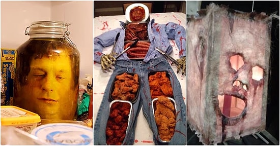 Tüyler Ürpertici Görsellikleriyle Gören Herkesin İlgisini Çekmeyi Başaran 17 Cadılar Bayramı Dekorasyonu