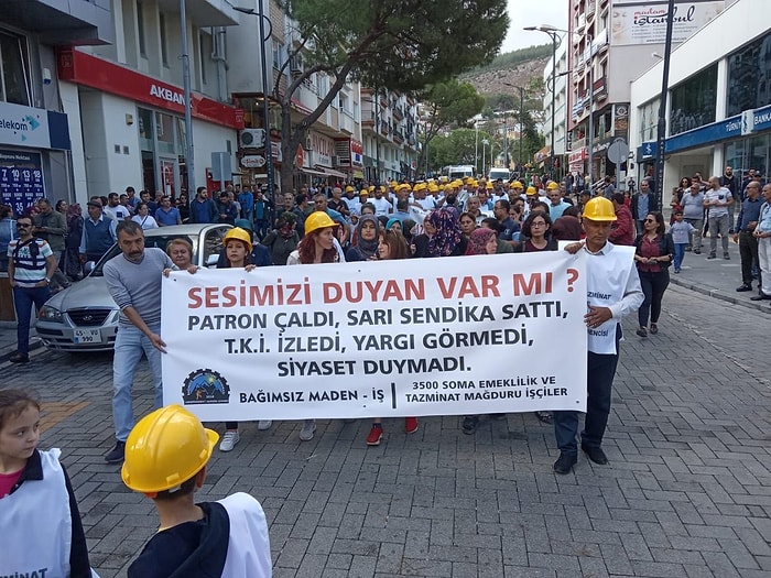 Yıllardır Tazminatlarını Alamayan Soma Madencileri Ankara'ya Yürüyüş Başlattı