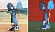 Jerry'yi Kovalarken Başına Gelmedik Kalmayan Tom'un Komik ve Talihsiz Anlarını Heykelleştiren Adam