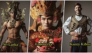 Memleketlerinin Geleneksel Kıyafetleriyle Poz Vererek Görsel Bir Şölen Yaşatan Mister Global 2019 Yarışmacıları