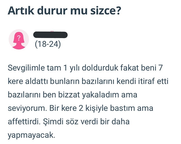 6. Ben inanıyorum kanka, sen de rahat ol pls!