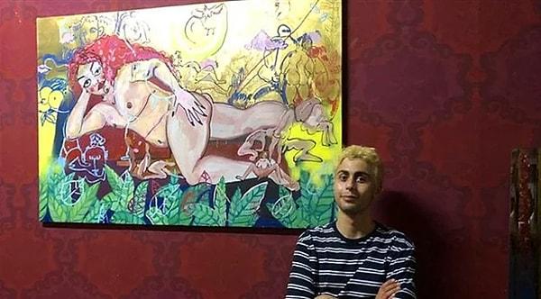 Sergiye gitmeye çalışan sanatçı Özgürcan Taşçı'nın nü tablosunun metroya alınmamasına kadar...