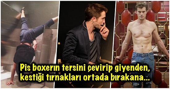 Kirli Defterleri Açıyoruz! Erkeklerin Çoğunun Gizliden Gizliye Yaptığı Mide Bulandıran 19 Hareket