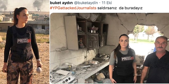 Buket Aydın Sınır Hattında Çektirdiği Fotoğrafları Eleştirenlere Yanıt Verdi