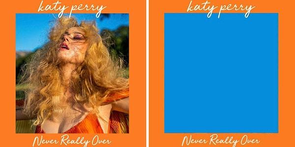 23. Katy Perry - Never Really Over Cover