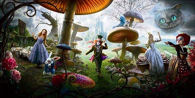 15. Wonderland: Alice'in maceralarının geçtiği yer Harikalar Diyarı olarak geçiyor.