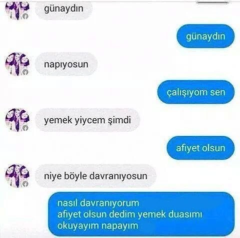 Napsın bu adam?