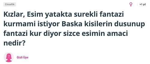 Partnerlerinin Yataktaki Beyin Yakan İsteklerinden Yakınarak Güldüren Fantezi Mağdurları