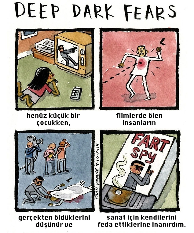 Hepimizin Bilinçaltının Derinliklerinde Yatan Korkularla Yüzleşmenizi Sağlayan Gerilim Dolu 21 İllüstrasyon