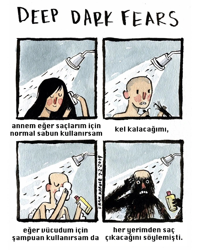 Hepimizin Bilinçaltının Derinliklerinde Yatan Korkularla Yüzleşmenizi Sağlayan Gerilim Dolu 21 İllüstrasyon