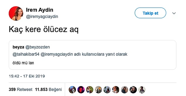 2. İrem Yağcı, öldüğünü zanneden takipçisine verdiği efsane cevapla hepimizi güldürdü!