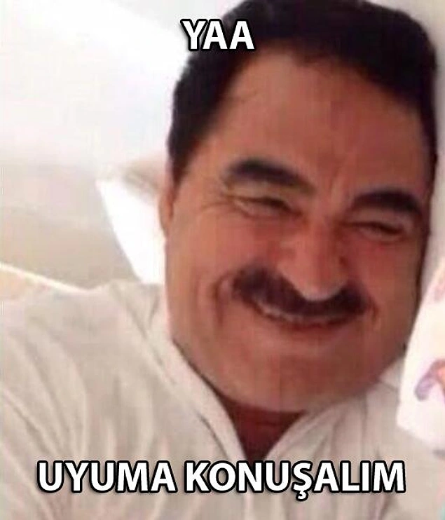 Dün gece rüyamda seni gördüm.