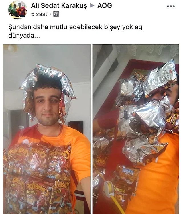 Mutluluğu bulmuş.