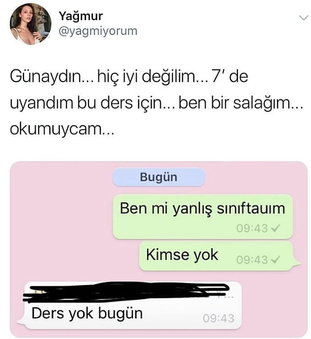 Olur böyle talihsizlikler.