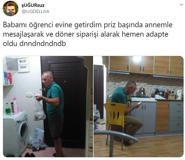 Erken alıştı.