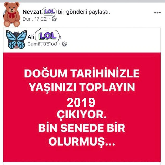 Yok yaaa, olamaz böyle bir şey.