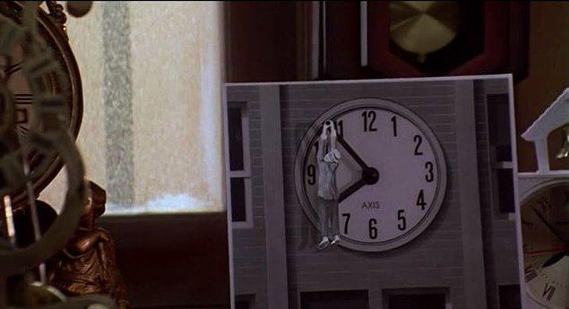 1. Doc Brown'ın saatlerinin hepsi mükemmel bir şekilde senkronize edilmiş.