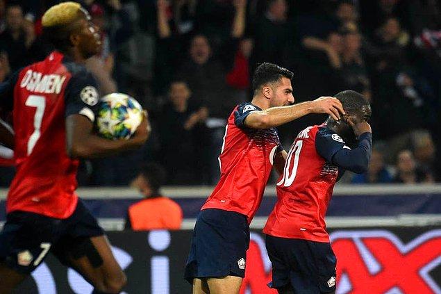 Milli futbolcular Mehmet Zeki Çelik ve Yusuf Yazıcı'nın forma giydiği maçta Fransa ekibi Lille, H Grubu'nda ağırladığı İspanya temsilcisi Valencia ile 1-1 berabere kaldı.