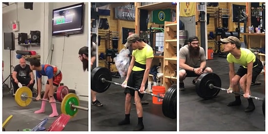 Hiçbir Şey Onu Durduramaz! Ağırlığının İki Katı Olan Halteri Kaldıran Serebral Palsi Hastası Genç