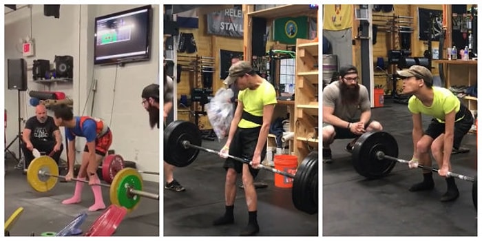 Hiçbir Şey Onu Durduramaz! Ağırlığının İki Katı Olan Halteri Kaldıran Serebral Palsi Hastası Genç