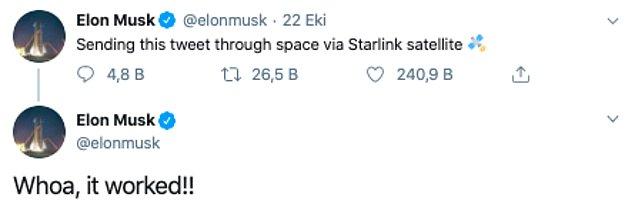 Hatta iş sadece bununla da kalmadı, Musk kendi attığı tweet'e bir de yorum attı! Kısacası 'geliyor, gelmekte olan!' sayın bilim ve teknoloji aşıkları…