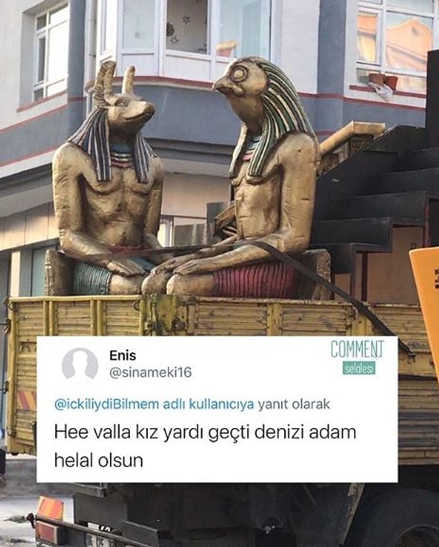 6. O Firavun'un suratını görecektin o an bak...