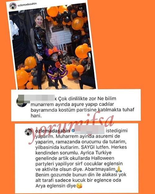 Berkay Şahin'in Eşi Özlem Ada Şahin, Cadılar Bayramını Kutladığı İçin Instagram'da Tepkilerin Odağı Haline Geldi!