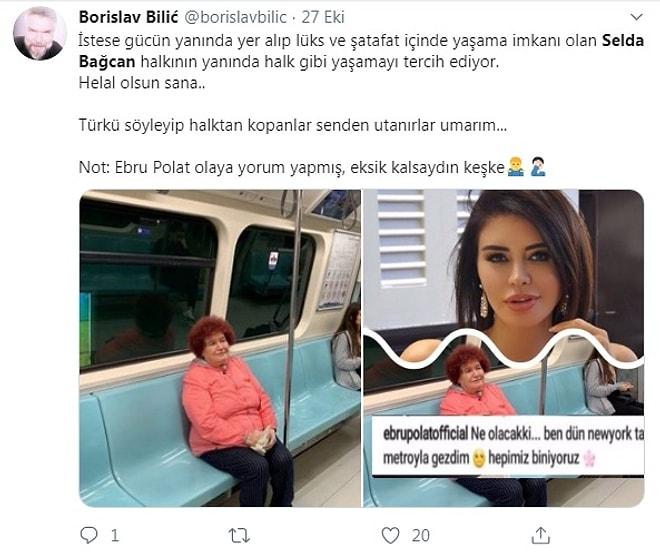 Selda Bağcan'ın metroya binmesine gelen takdir tepkileri aslında toplumsal bir öz saygı eksikliği mi?