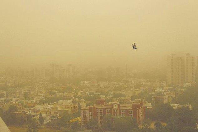 Kirlilik düzeyi, Çin'in başkenti Pekin'den 7 kat daha fazla