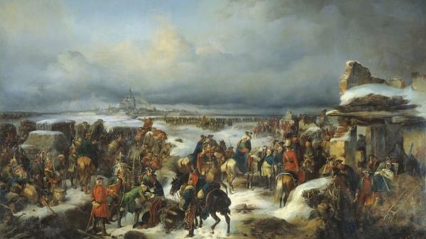 1757 - Prusya Kralı II. Friedrich, Yedi Yıl Savaşları'nda Fransa'yı, Rosbach'da yendi.