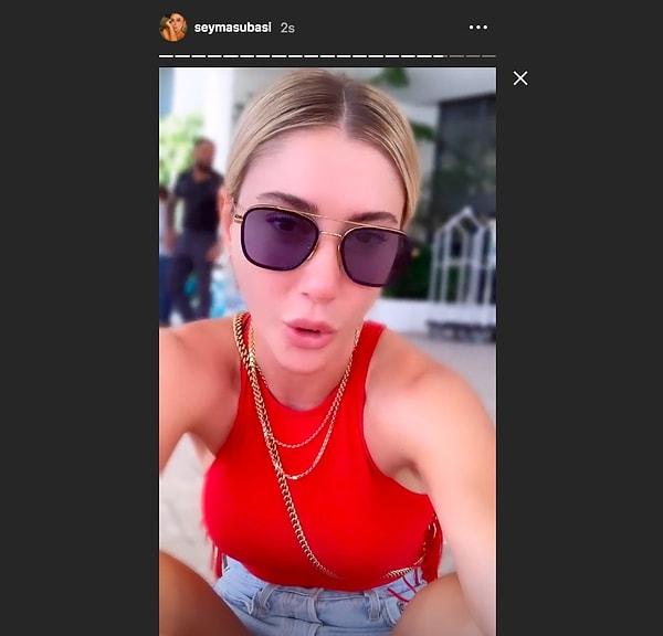Şeyma Subaşı, bu eleştirilerin ardından Instagram videolu bir açıklama yaptı. İşin aslının hiç de göründüğü gibi olmadığını anlattı.