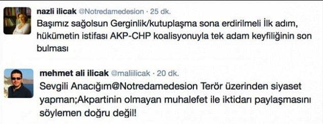 2016'da gerçekelen Ankara'daki bombalı terör saldırısının ardından attığı tweet ise, terör üzerinden siyaset yaptığı gerekçesiyle oğlu Mehmet Ali Ilıcak dahil birçok kişiden tepki gördü.