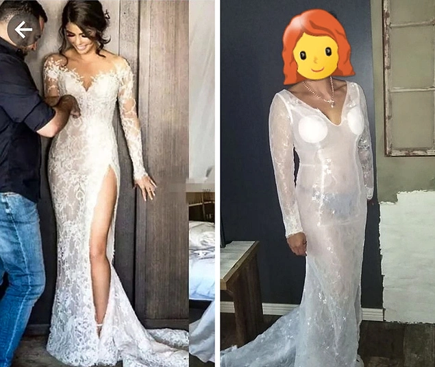 Gelinliği de riske atmazsın böyle, değil mi ama?