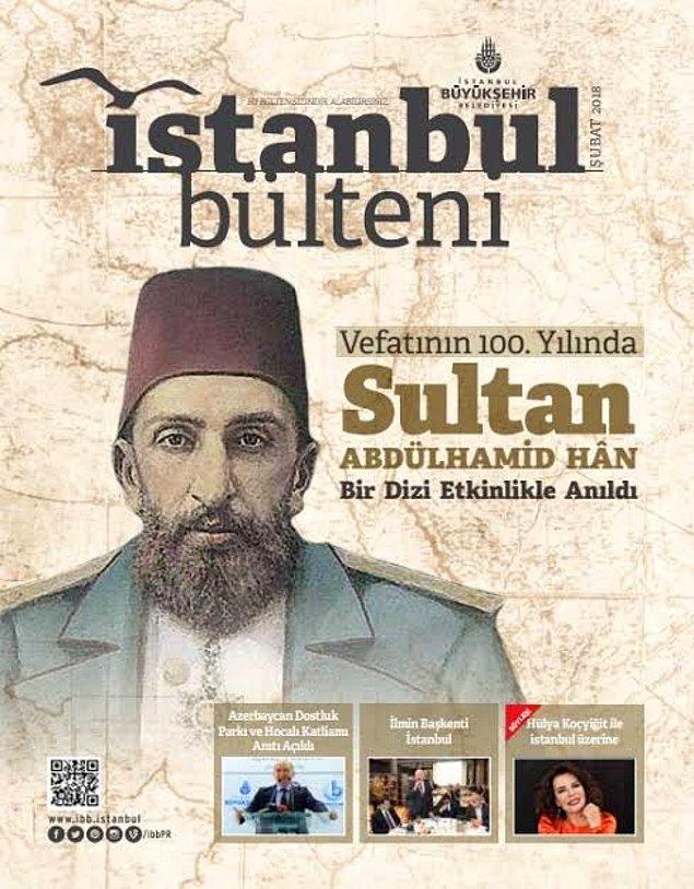 Derginin kapaklarında üç kez eski başbakanlardan Ahmet Davutoğlu, üç kez eski İBB Başkanı Mevlüt Uysal, bir kez de 2. Abdülhamid yer aldı.