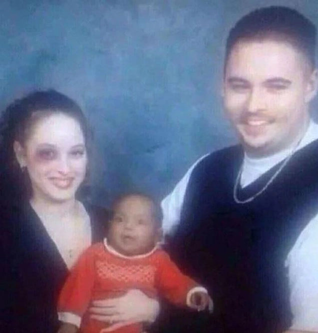 Mutlu aile fotoğrafı.