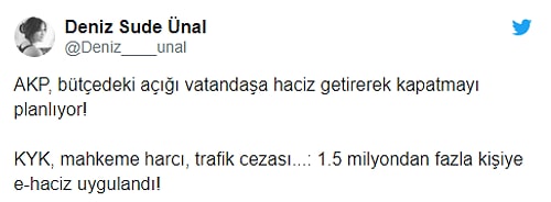 '1.5 Milyondan Fazla Kişinin Hesabına e-Haciz' Sosyal Medyanın Gündeminde