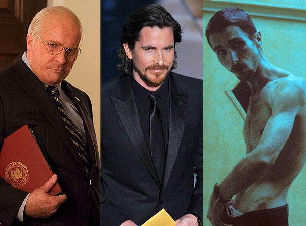4. Christian Bale, gireceği roller için artık çok fazla kilo alıp vermeyeceğini söyledi.