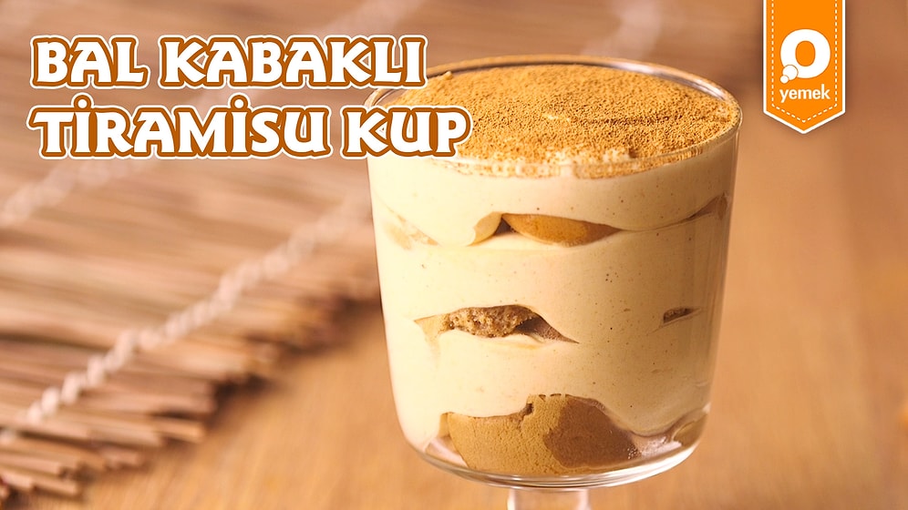 Sonbaharın En Lezzetli Tiramisusu: Bal Kabaklı Tiramisu Nasıl Yapılır? Bal Kabaklı Tiramisu Kup