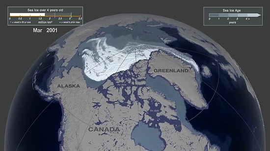 Bilim İnsanları Yayınladı: Dünya'nın Eriyen Son Buz Kütlesi!