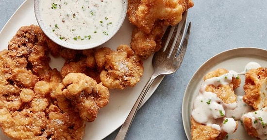 Karnabaharın Çıtır Hali Sizi Çok Etkileyecek! Karnabahar Kızartması Tarifi!