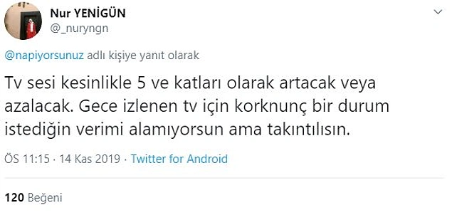 Sesten rahatsız olsak ya da duymasak bile mi?