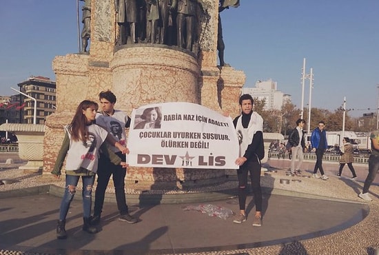 'Rabia Naz İçin Adalet' Pankartıyla Eylem Yapmışlardı: Gözaltına Alınan Dev-Lis Üyeleri Serbest Bırakıldı