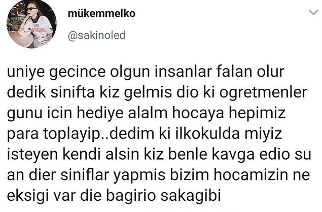 O doğum günü yapılacak.